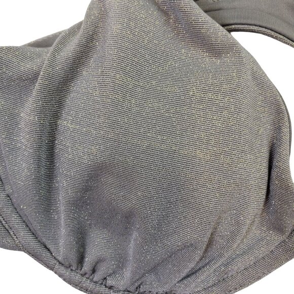 NWT Andie Swim Sicily Top in Silver Size Medium - Picture 5 of 6